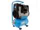 ABAC START SILENT OS7P - Compressore aria elettrico monofase silenziato, oil-less - Motore 0.75 HP - 6 lt