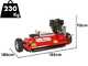 GeoTech Pro GTFM 120 BSE - Trinciaerba trainato per quad - B&amp;S XR2100