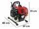 GeoTech WP240 EVO - Motopompa a scoppio autoadescante - Raccordi da 25 mm