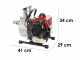GeoTech WP360 EVO - Motopompa a scoppio autoadescante - Raccordi da 40 mm