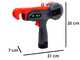 Ausonia Nativa TY - Legatrice per vigneto elettrica a batteria - 16.8V 2Ah