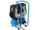 ABAC START SILENT OS20P - Compressore aria elettrico monofase silenziato, oil-less - Motore 2 HP - 6 lt