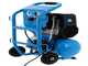 ABAC SILVERSTONE OS20P - Compressore aria elettrico monofase silenziato, oil-less - Motore 2 HP - 10 lt