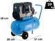 Abac Pole Position OS20P - Compressore aria elettrico silenziato