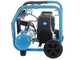 ABAC PORTABLE ROLLCAGE OS20P - Compressore aria elettrico monofase silenziato, oil-less - Motore 2 HP - 9 lt