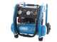 ABAC PORTABLE ROLLCAGE OS20P - Compressore aria elettrico monofase silenziato, oil-less - Motore 2 HP - 9 lt