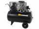 FIAC AB 100/348 TC - Compressore aria elettrico trifase a cinghia - Motore 3 HP - 100 lt