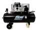 FIAC AB 150/415 TC - Compressore aria elettrico trifasee a cinghia - Motore 3 HP - 150 lt