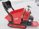 GeoTech-Pro Geoporter 550 DHS Hydro - Motocarriola cingolata cassone dumper idraulico 500Kg - Cambio idrostatico