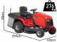 Trattorino tosaerba Snapper RPX210 - Briggs&amp;Stratton 656cc - cesto di raccolta - mulching