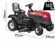 Efco EF 98L/14.5K - Trattorino tosaerba con scarico laterale e cambio idrostatico