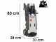 Comet KRX 1450 Plus Elettrica - Idropulitrice ad acqua fredda - 500 l/h - 160 bar - Con avvolgitubo