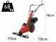 GeoTech-Pro MCT650 - Motofalciatrice multifunzione - Loncin G200F