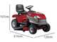 Castelgarden XDL 210 HD - Trattorino tosaerba - cambio idrostatico - scarico laterale e mulching