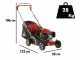 Efco LR 44 PK Comfort Plus - Tagliaerba a scoppio - Motore Emak K 600 OHV da 140 cc
