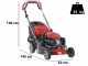 Efco LR 53 TKE Comfort Plus - Rasaerba a scoppio semovente - Motore Emak K 655i OHV da 166 cc