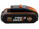PROMO Worx WG620E 20V Lithium - Pistola idropulitrice a pressione - 25 Bar - 120 l/h - IN OMAGGIO SECONDA BATTERIA AGGIUNTIVA