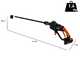 PROMO Worx WG620E 20V Lithium - Pistola idropulitrice a pressione - 25 Bar - 120 l/h - IN OMAGGIO SECONDA BATTERIA AGGIUNTIVA