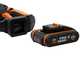 Worx WG620E 20V Lithium - Pistola idropulitrice a pressione - 25 Bar - 120 l/h