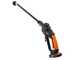 Worx WG620E 20V Lithium - Pistola idropulitrice a pressione - 25 Bar - 120 l/h