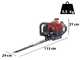 Efco TG 2470 P - Tagliasiepi a scoppio con lama da 75 cm - 21,7 cc