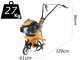 Stiga SRC 36 V - Motozappa a benzina 4 HP - Stiga ST 120 OHV 123cc