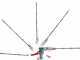 Efco DS 2410 HL - Tagliasiepi a scoppio su asta di prolunga - Lama da 50 cm