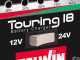 Telwin Touring 18 - Caricabatterie 12/24V - batterie da 60 Ah a 180 Ah e da 50 Ah a 115 Ah