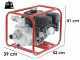 Geotech LP 50 V - Motopompa a scoppio autoadescante - Raccordi da 50 mm