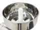 Reber 9000NP - Passapomodoro N.5 INOX - Motore ad induzione professionale da 1200 W - Motoriduttore con ingranaggi in acciaio
