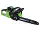 Greenworks GD40CS18 - Elettrosega 40V - SENZA BATTERIA e CARICABATTERIA
