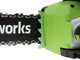 Greenworks GD40CS18 - Elettrosega a batteria 40V 4Ah - Lama da 40cm