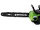 Greenworks GD40CS18 - Elettrosega a batteria 40V 4Ah - Lama da 40cm