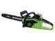 Greenworks GD40CS18 - Elettrosega a batteria 40V 4Ah - Lama da 40cm
