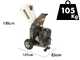 BlackStone DSP 150 BS - Biotrituratore a scoppio  - Motore a benzina Briggs &amp; Stratton da 420cc