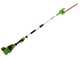 Greenworks G40PHA - Tagliasiepi su asta di prolunga elettrico orientabile - Batteria 40V/2Ah