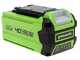 Greenworks G40PHA - Tagliasiepi su asta di prolunga elettrico orientabile - Batteria 40V/2Ah