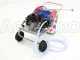 Kit motopompa irrorazione con carrello - Pompa Comet MTP MC25 motore Loncin 148F-2