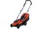 Black &amp; Decker BCMW33184L2-QW - Tagliaerba a batteria 2x18V/4Ah + in omaggio batteria 18V 2Ah - Taglio 33 cm