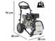 Comet FDX Blade XL 13.15 - Idropulitrice professionale a scoppio - 310 Bar - 900 l/h  - Motore Loncin G390F