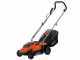 Black &amp; Decker BCMW3336L2-QW - Tagliaerba a batteria - 36V/2.5Ah - Taglio 33 cm