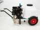 Kit motopompa irrorazione con gancio Comet MTP MC25/Loncin 148F-2 con carrello e serbatoio 120L