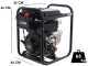 BlackStone BD 8000ES - Motopompa diesel avviamento elettrico - Raccordi 80 mm