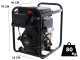 BlackStone BD 10000ES - Motopompa diesel avviamento elettronico - Raccordi 100 mm