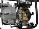 BlackStone BD-T 8000 - Motopompa diesel per acque nere sporche - Raccordi 80 mm