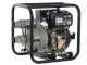 BlackStone BD-T 8000 - Motopompa diesel per acque nere sporche - Raccordi 80 mm