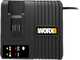 Caricabatterie ULTRA RAPIDO Worx per Batterie 20V Powershare, Fino a 6000 mAh