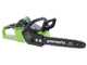 Greenworks GD40CS15 - Elettrosega a batteria 40V - Lama da 35cm