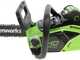 Greenworks GD40CS15 - Elettrosega a batteria 40V - Lama da 35cm