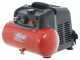 Fiac Cuby 6/1110 - Compressore aria compatto portatile - Serbatoio da 6 litri - Motore oilless da 1,5 HP